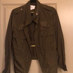 Army green jacket